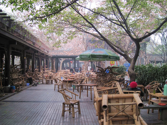 Tea House at Chengdu People's Park